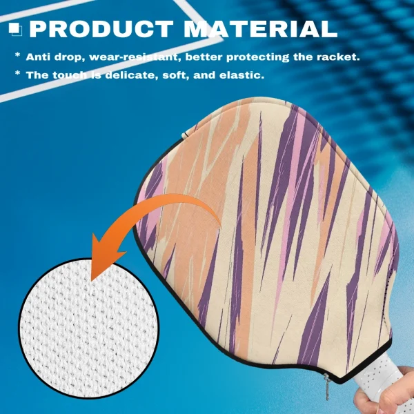 Pickleball racket cover