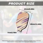 Pickleball racket cover