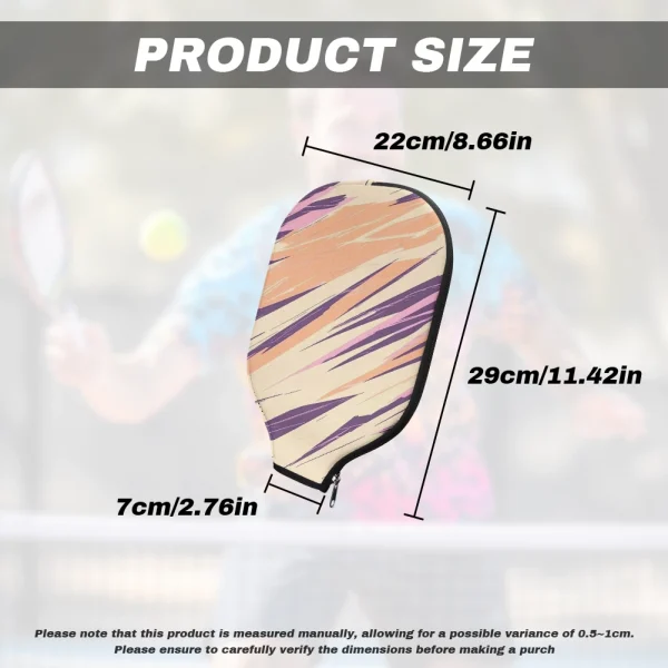 Pickleball racket cover